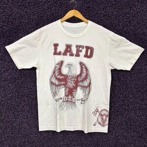 Travis Scott LAFD Wildfire Relief T-Shirt Size  Medium